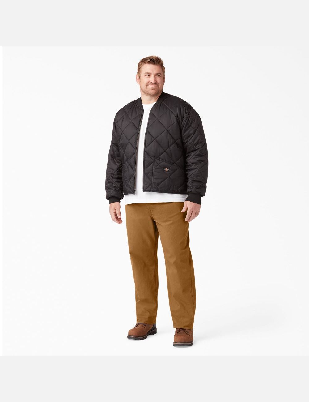 Pantalon Dickies Relaxed Fit Droit Leg Heavyweight Duck Carpenter Marron | 970TIHPFD