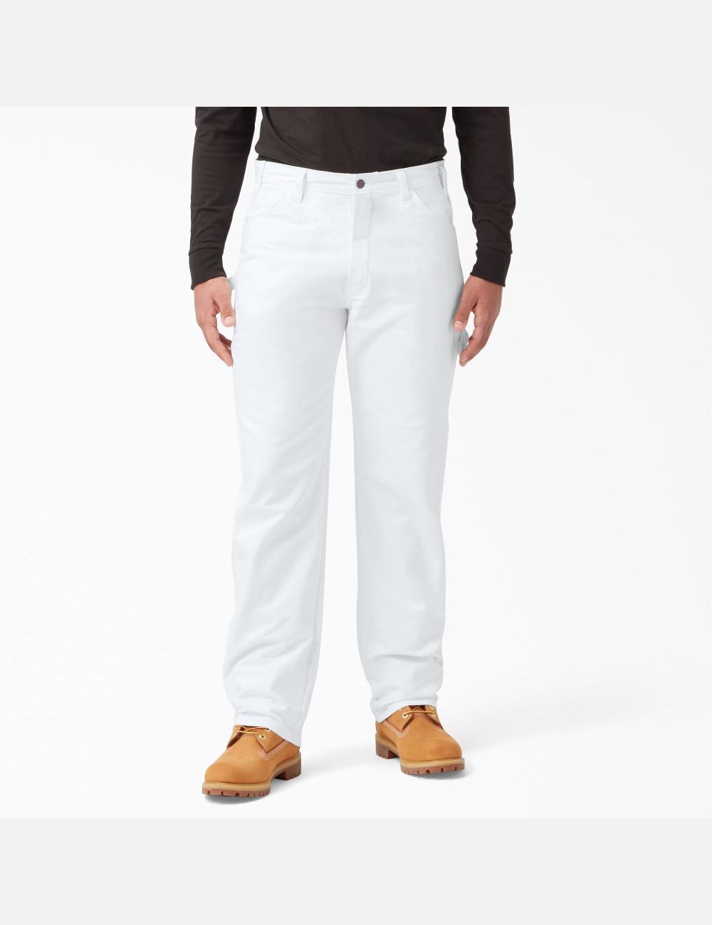 Pantalon Dickies Relaxed Fit Droit Leg Painters Blanche | 317QGORNT