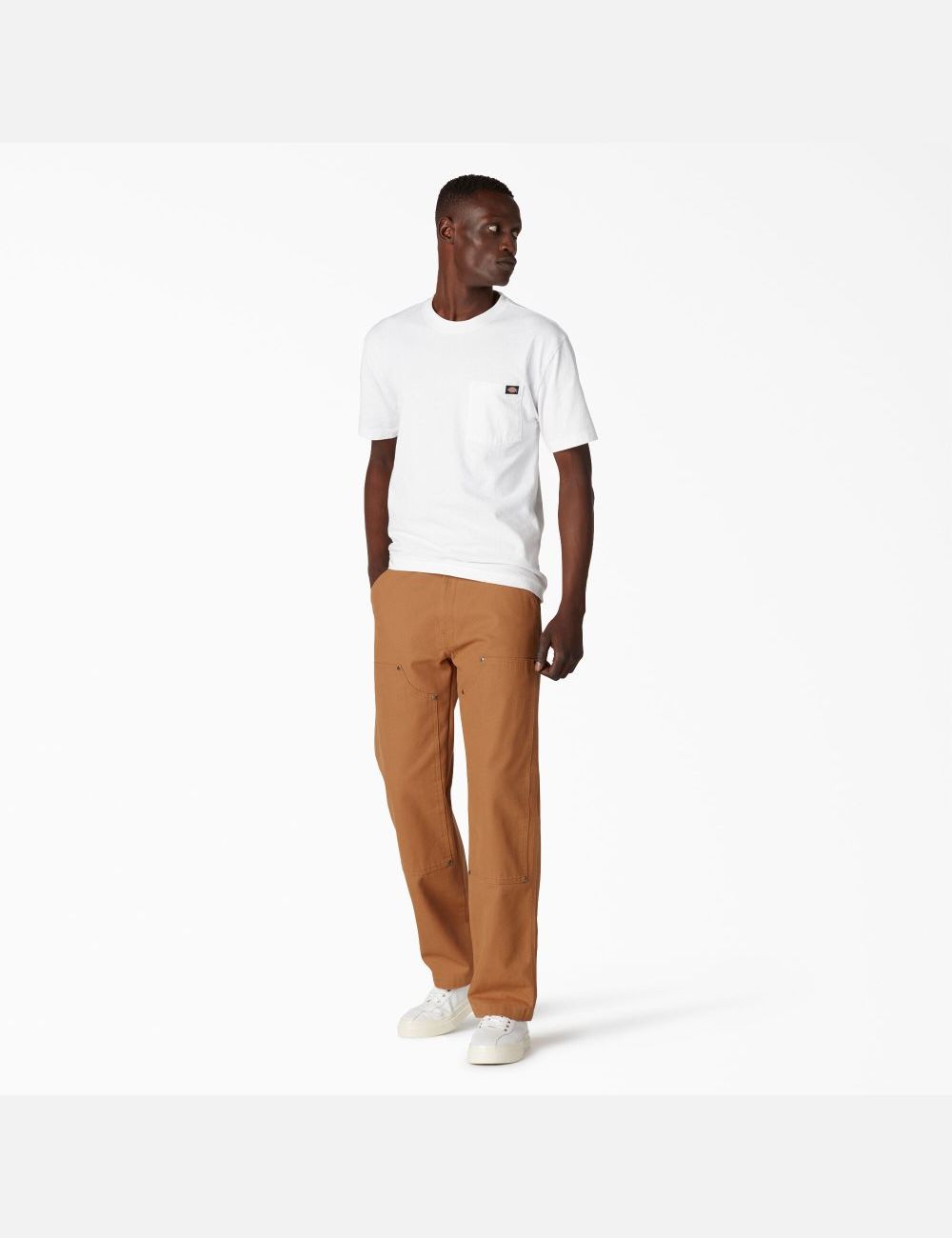 Pantalon À Deux Genoux Dickies Duck Marron | 694CEIVUZ