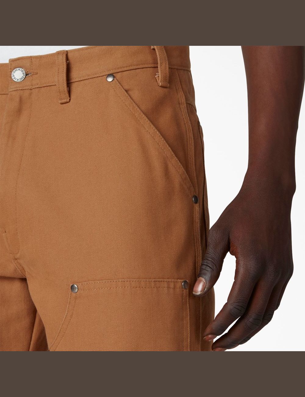 Pantalon À Deux Genoux Dickies Duck Marron | 694CEIVUZ