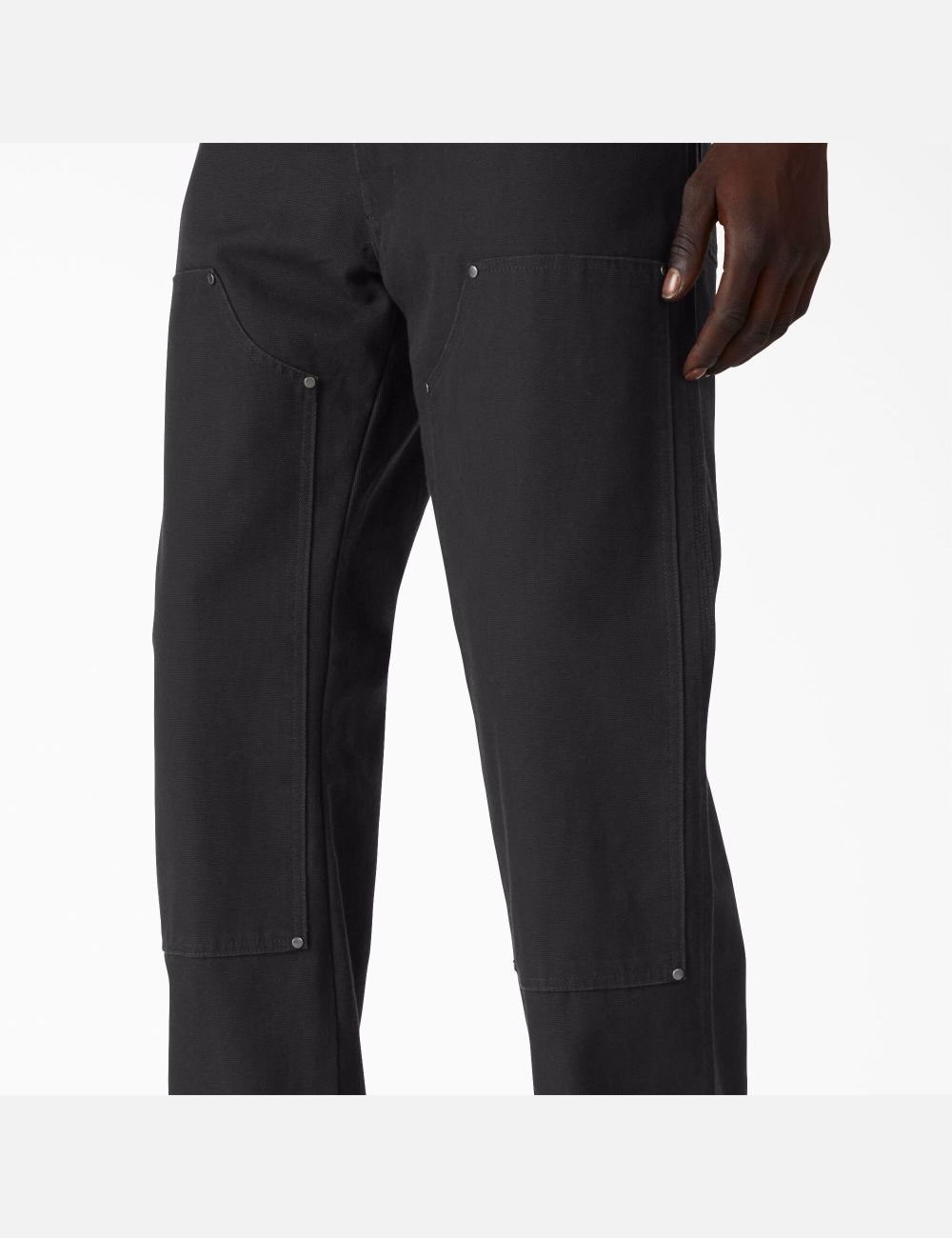 Pantalon À Deux Genoux Dickies Duck Noir | 137DMTJUS