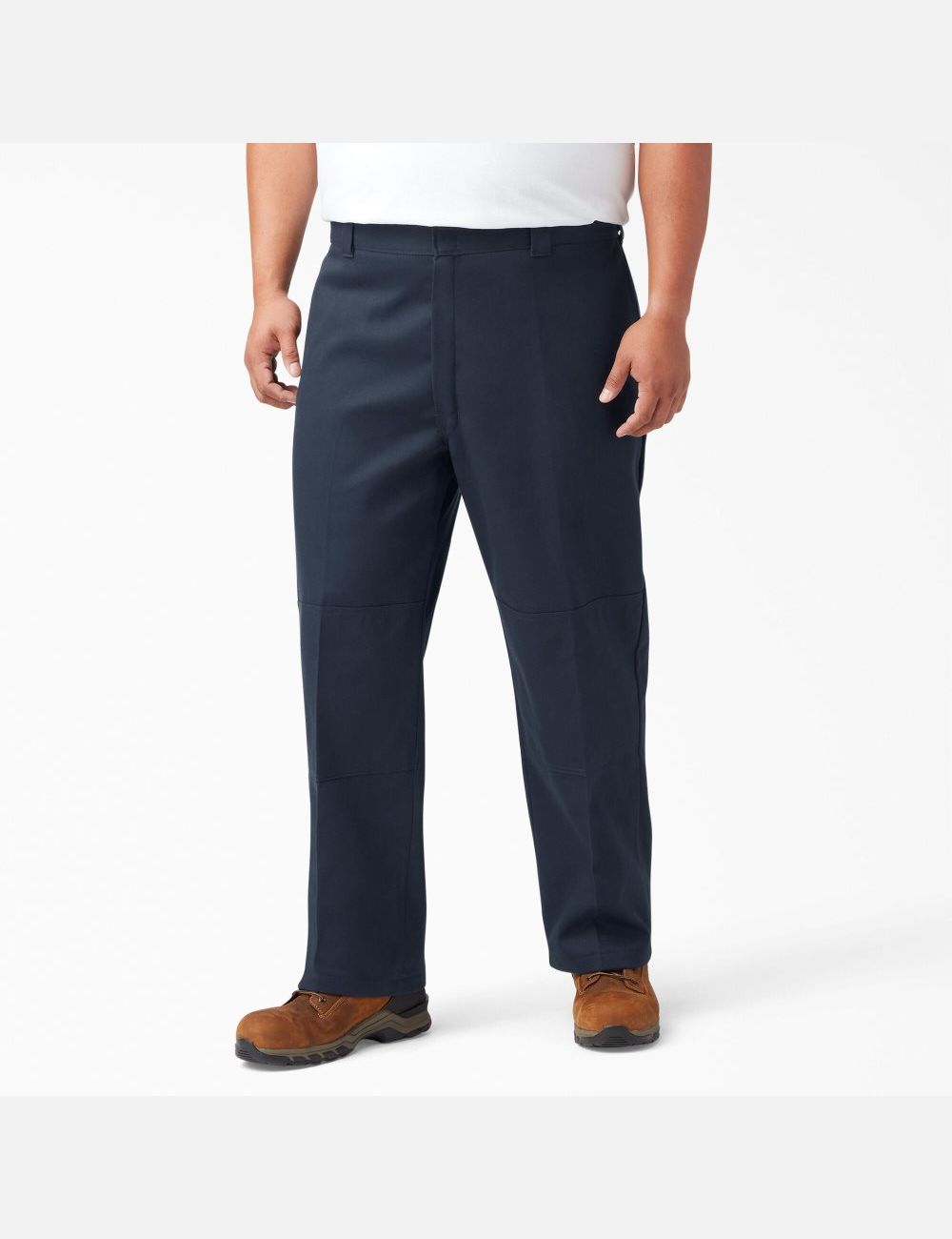 Pantalon À Deux Genoux Dickies FLEX Loose Fit Bleu Marine | 127ECKZAD