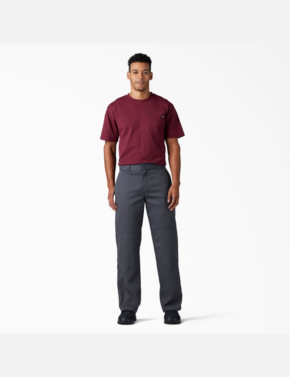 Pantalon À Deux Genoux Dickies FLEX Loose Fit Grise | 590OQSBNG