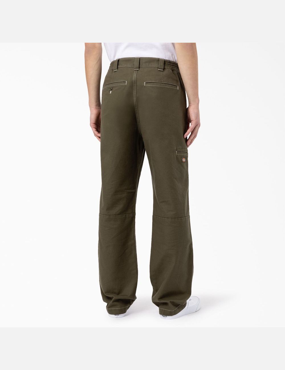 Pantalon À Deux Genoux Dickies Florala Vert | 018PXTUJA