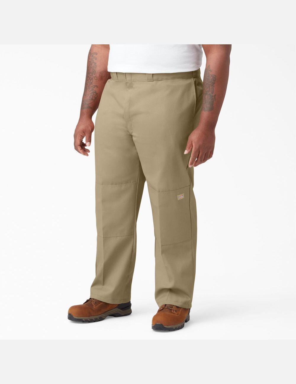 Pantalon À Deux Genoux Dickies Loose Fit Kaki | 549JZWTOD