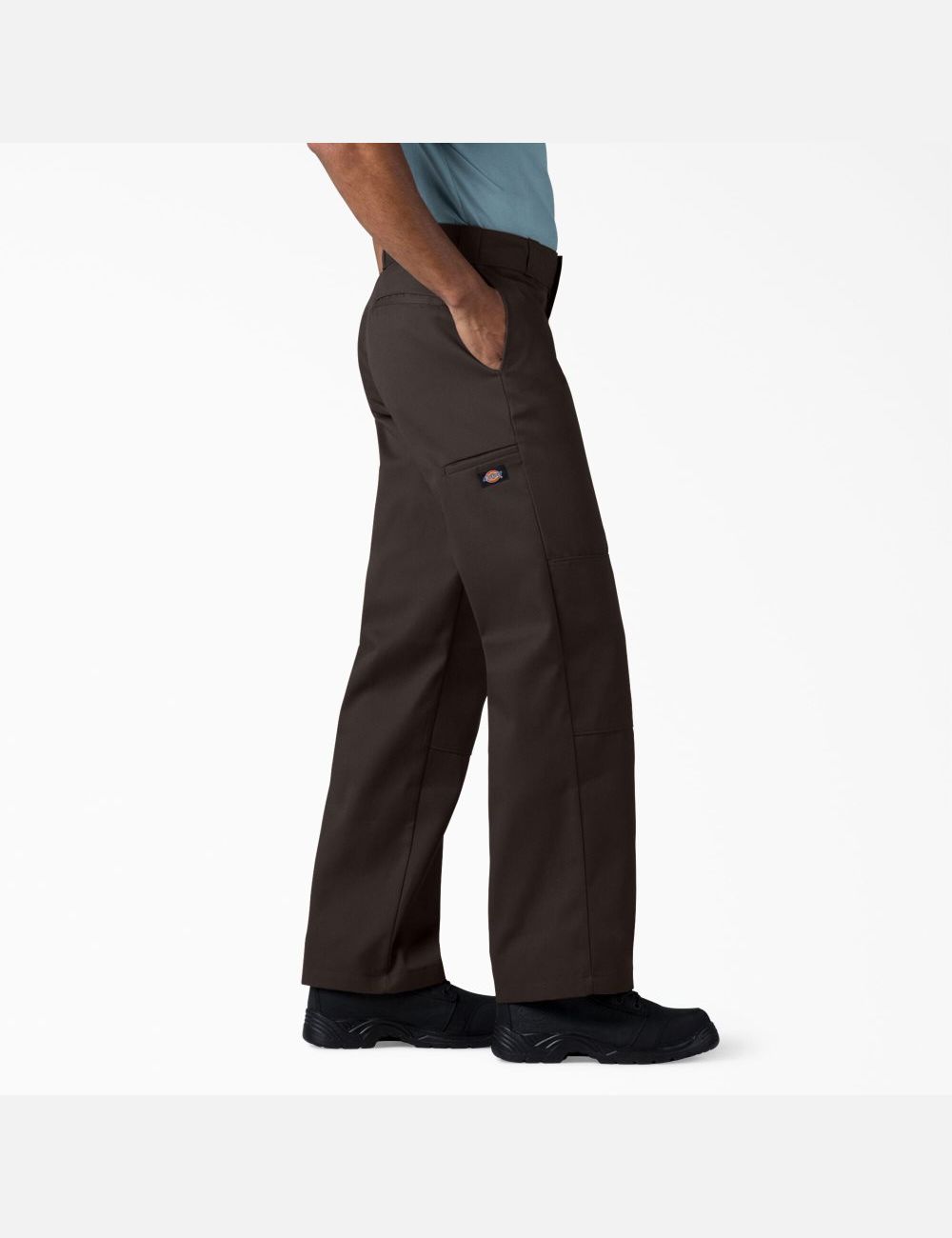 Pantalon À Deux Genoux Dickies Loose Fit Marron Foncé | 852ZNBUVJ