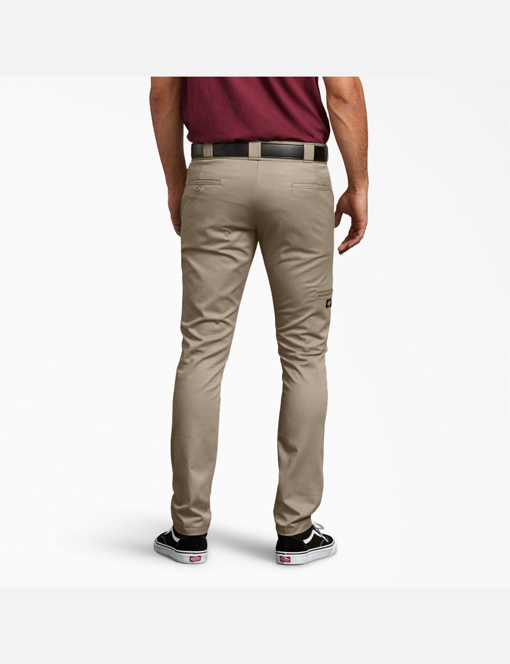 Pantalon À Deux Genoux Dickies Mince Fit Droit Leg Marron | 087YLFDBG