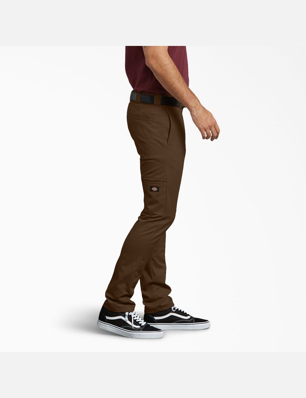 Pantalon À Deux Genoux Dickies Mince Fit Droit Leg Marron | 137PSEKVU