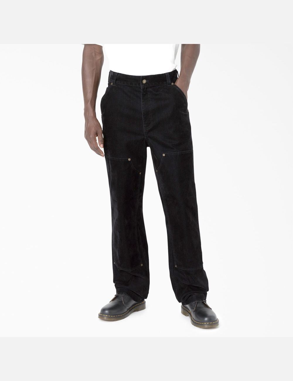 Pantalon À Deux Genoux Dickies Opening Ceremony Flock Noir | 530FNPIXS