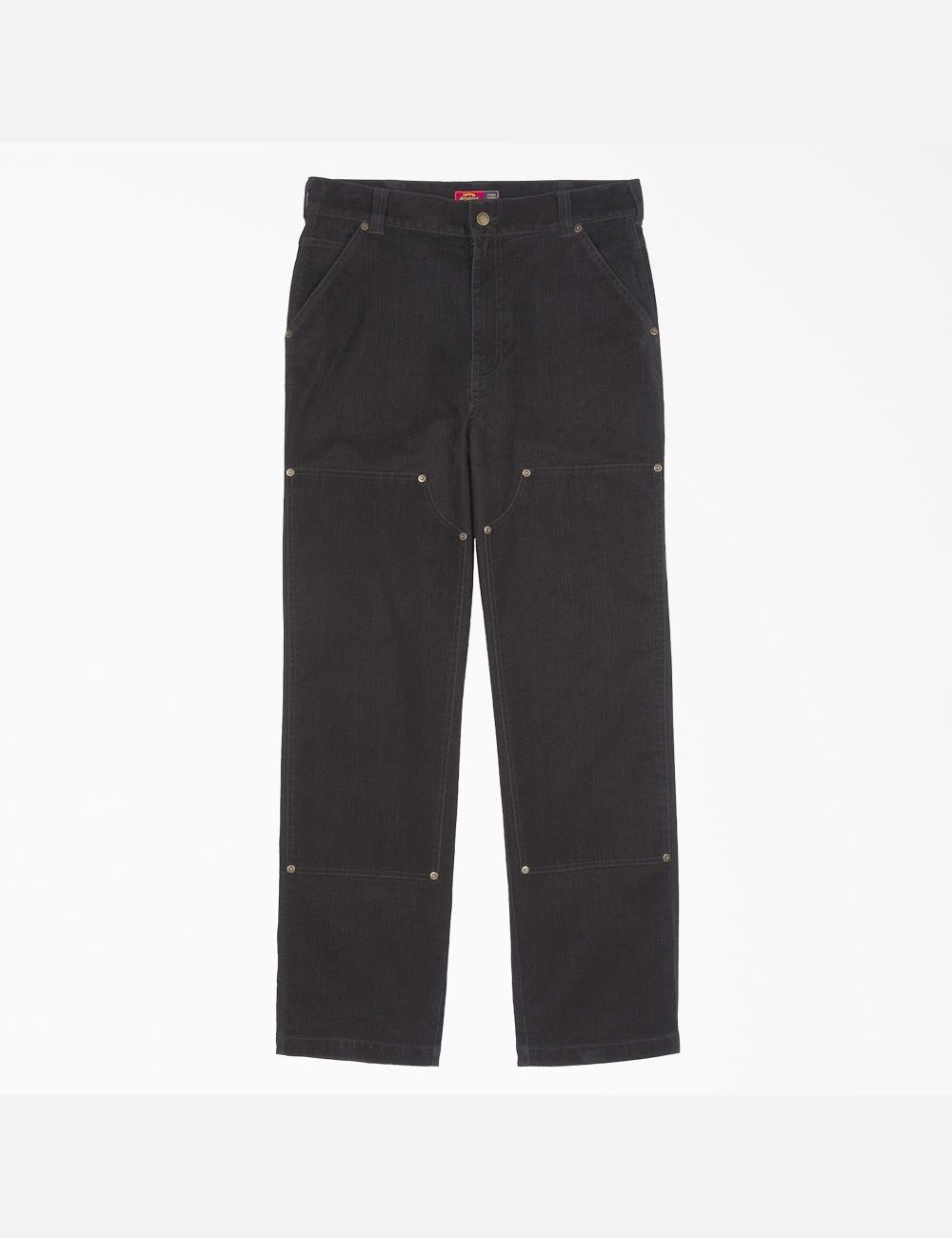 Pantalon À Deux Genoux Dickies Opening Ceremony Flock Noir | 530FNPIXS