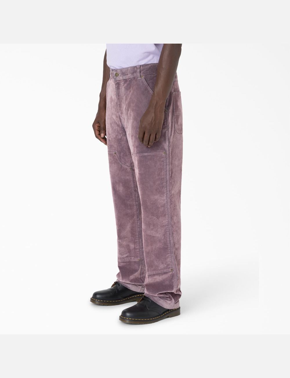 Pantalon À Deux Genoux Dickies Opening Ceremony Flock Violette | 865ZTVPNC