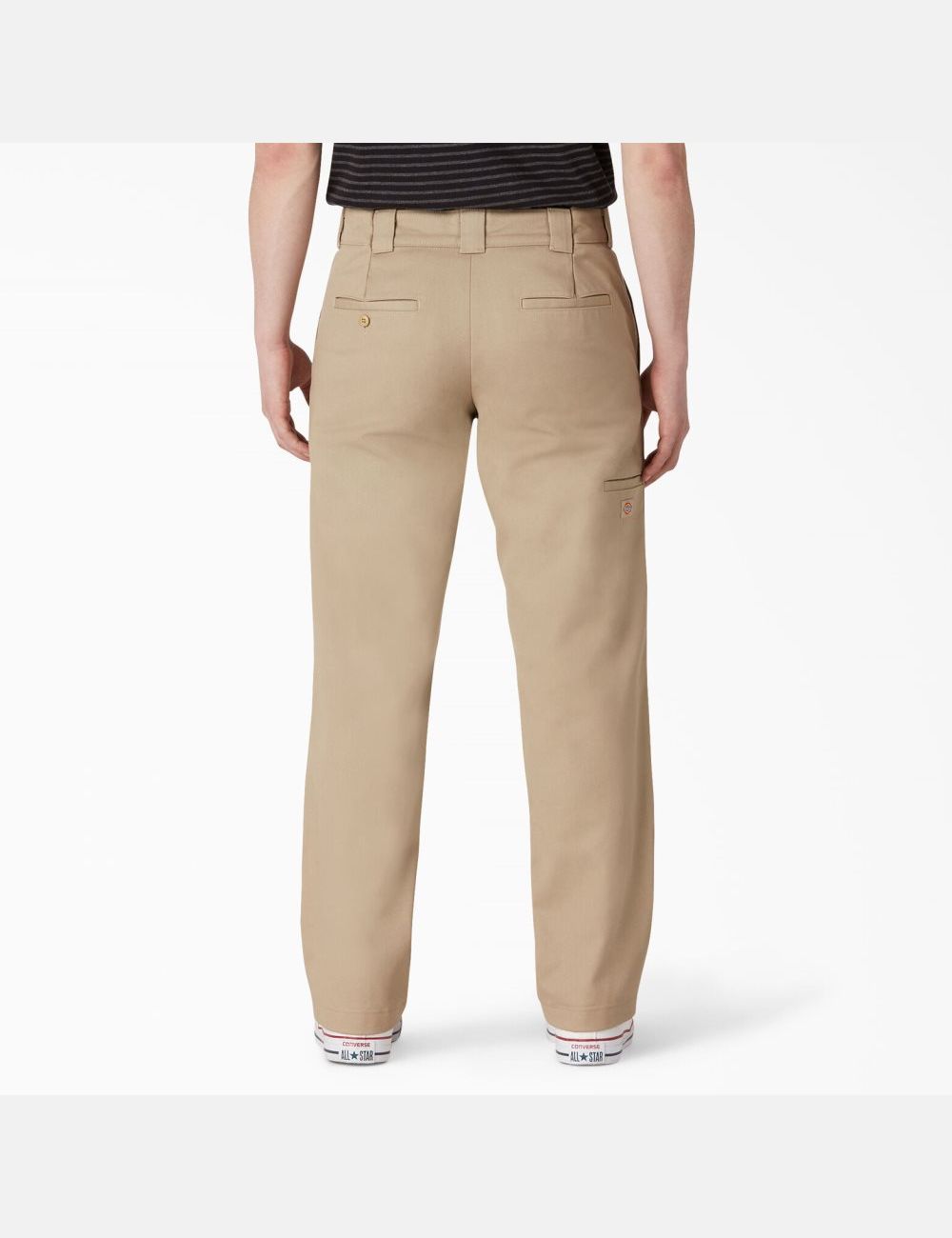 Pantalon À Deux Genoux Dickies Plates Front Kaki | 176QHNBJT