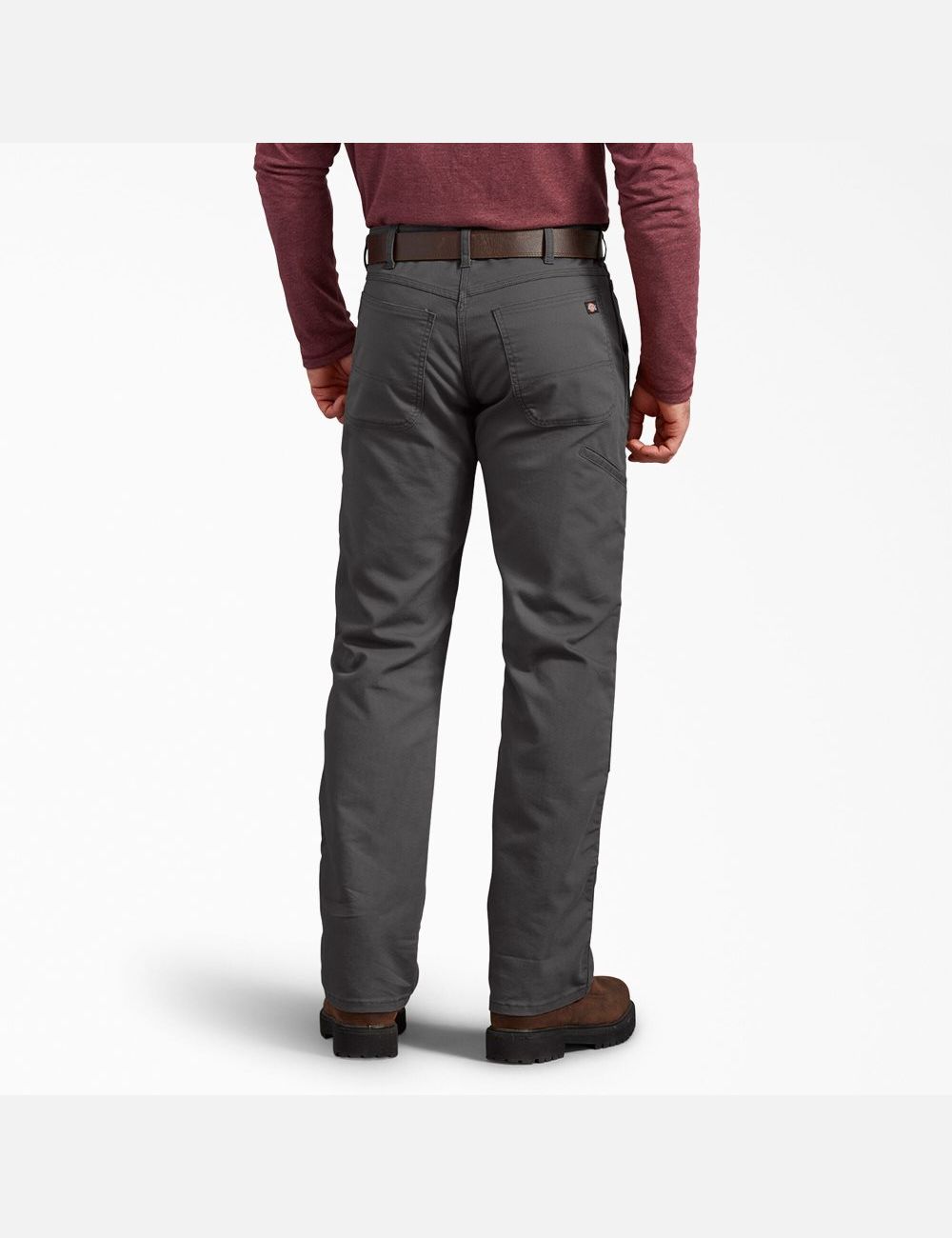 Pantalon À Deux Genoux Dickies Regular Fit Duck Grise | 017VKGSLM