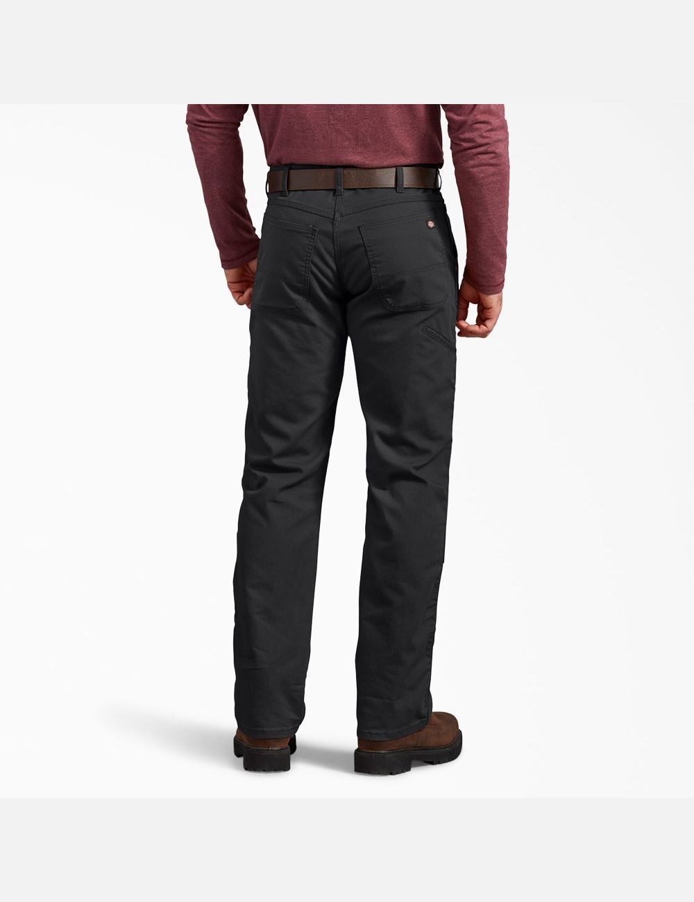 Pantalon À Deux Genoux Dickies Regular Fit Duck Noir | 324HQPFCX