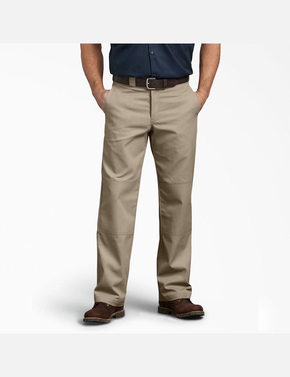 Pantalon À Deux Genoux Dickies Relaxed Fit Droit Leg Marron | 169YAOCER