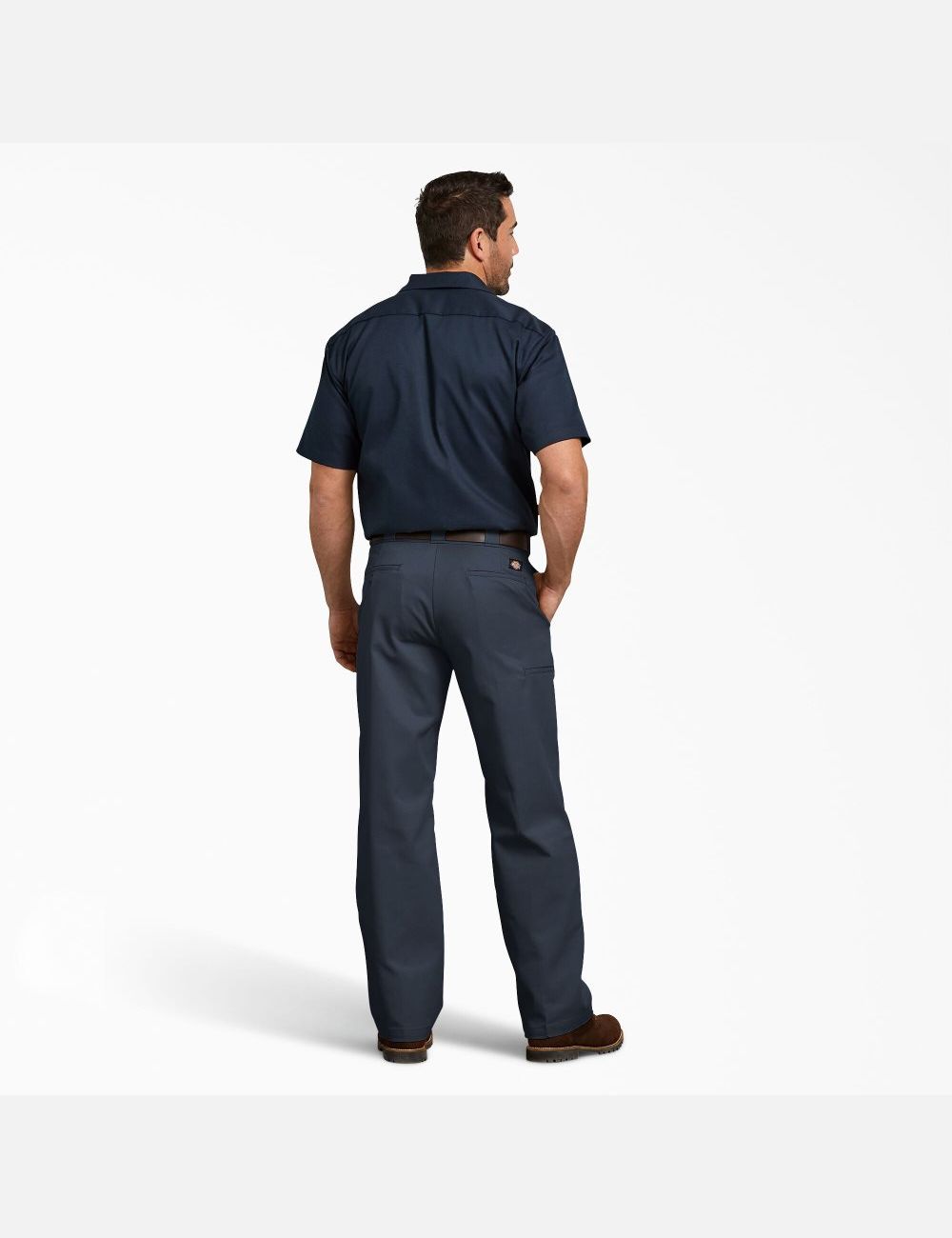 Pantalon À Deux Genoux Dickies Relaxed Fit Droit Leg Bleu Marine | 741XOWTRG