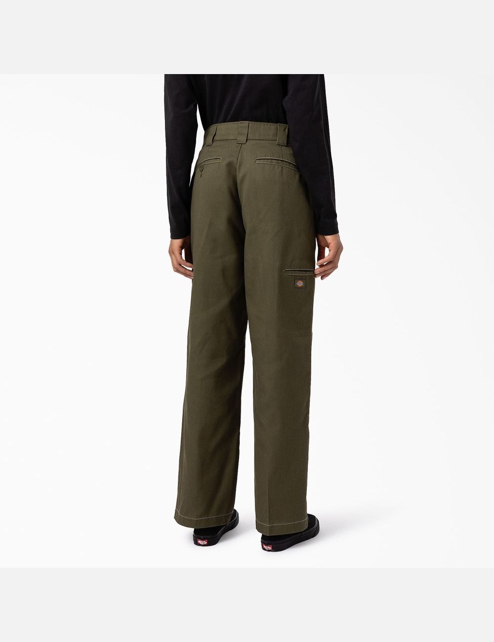 Pantalon À Deux Genoux Dickies Sawyerville Vert | 968JRTFXZ