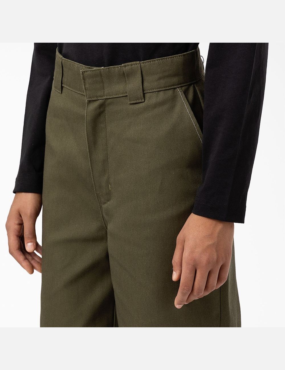 Pantalon À Deux Genoux Dickies Sawyerville Vert | 968JRTFXZ