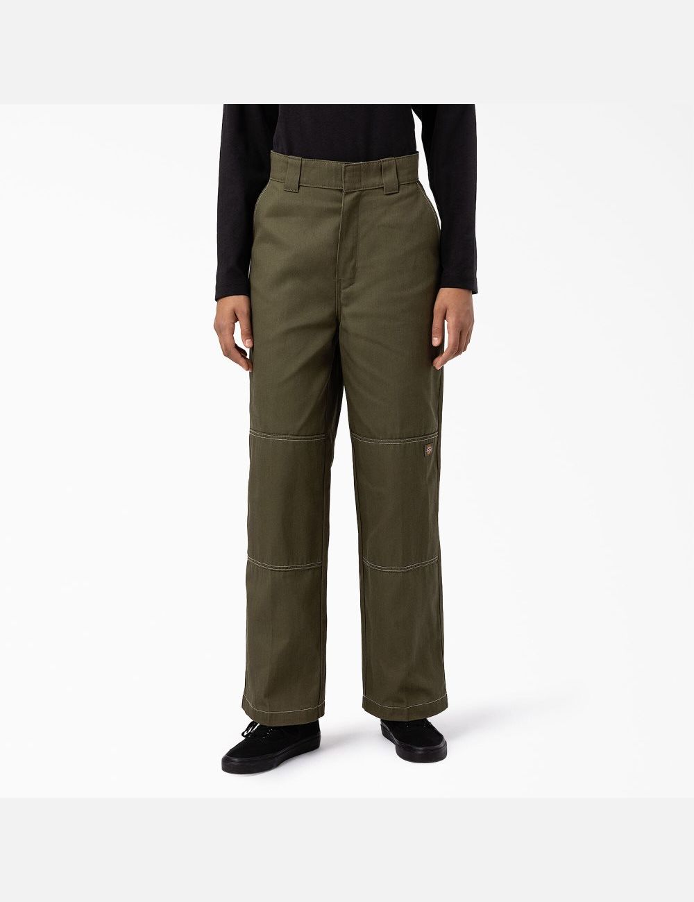 Pantalon À Deux Genoux Dickies Sawyerville Vert | 968JRTFXZ