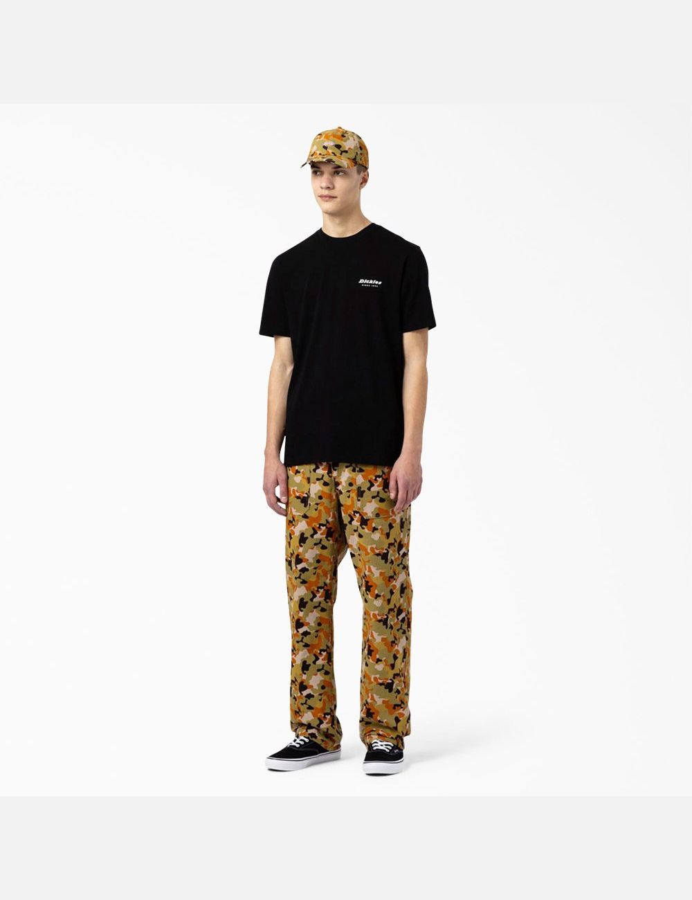 Pantalons Décontractés Dickies Artondale Duck Relaxed Fit Camouflage | 518NJDMAF