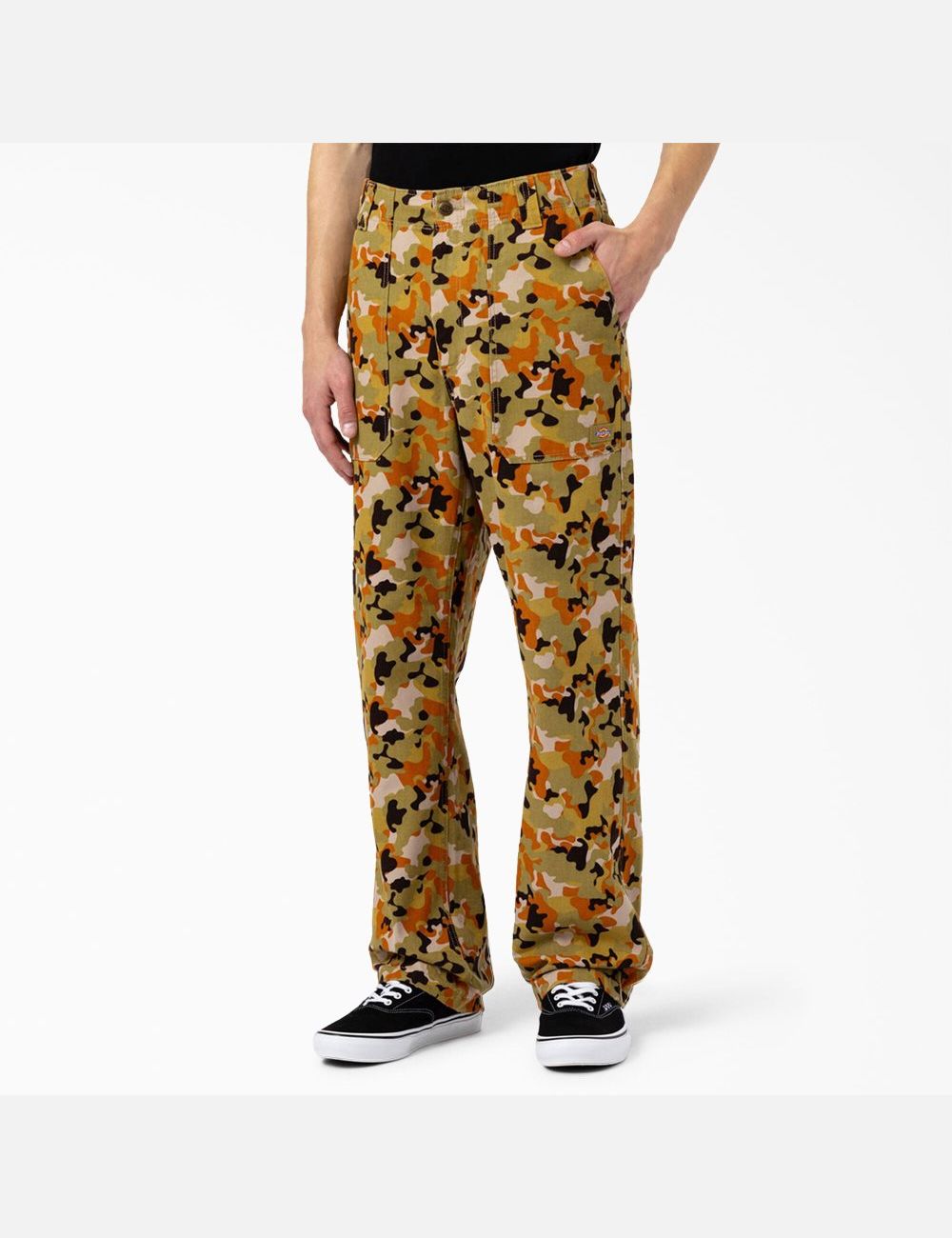 Pantalons Décontractés Dickies Artondale Duck Relaxed Fit Camouflage | 518NJDMAF