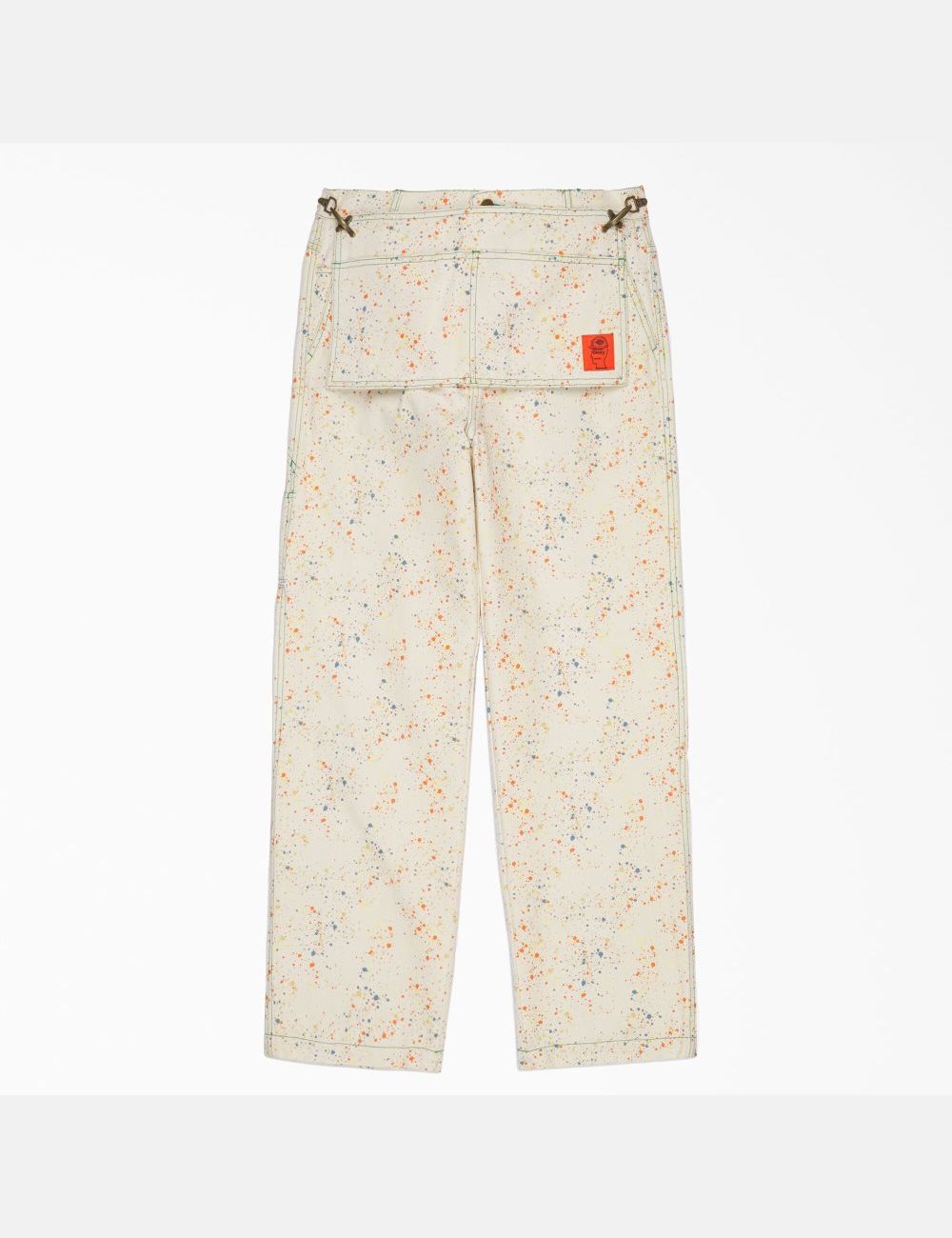 Pantalons Décontractés Dickies Brain Dead Paint Splatter Tela Blanche | 490VRYGNP