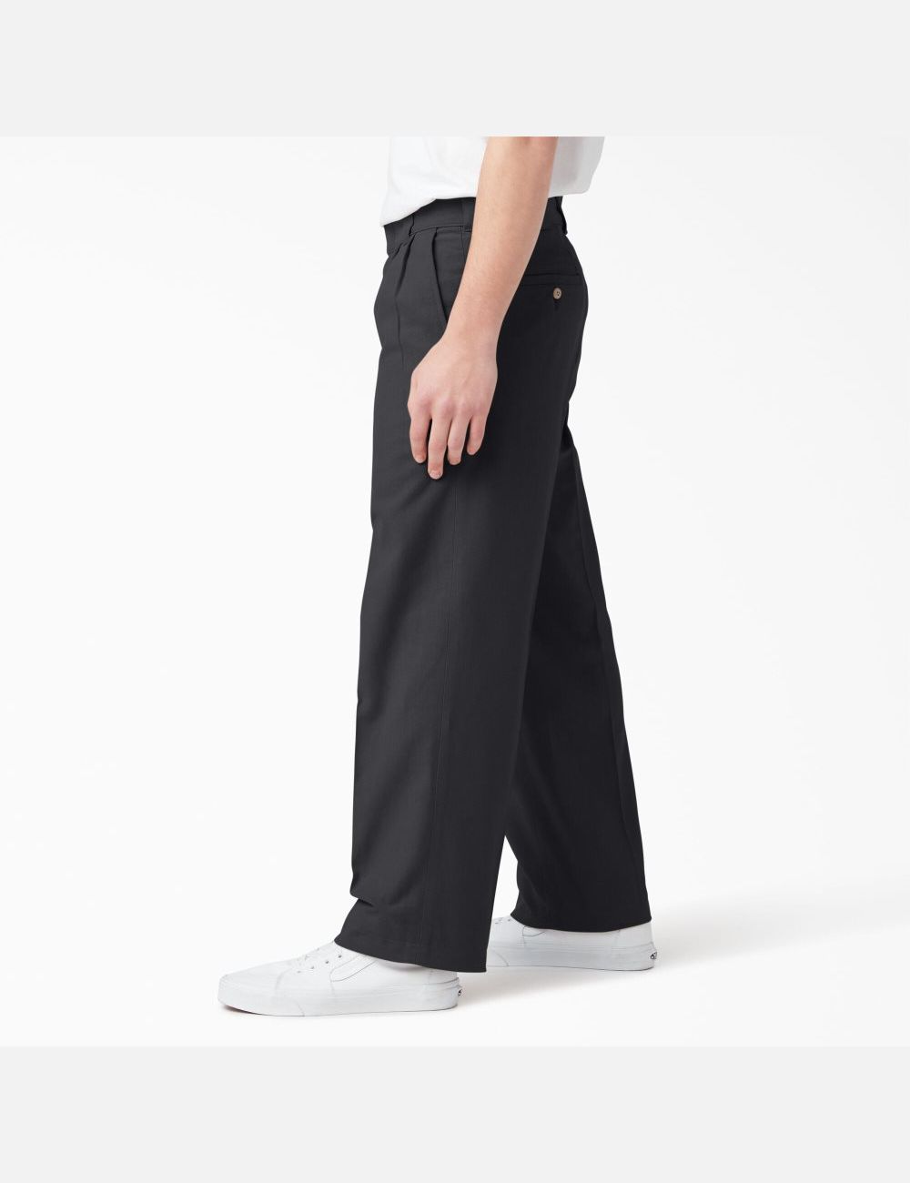 Pantalons Décontractés Dickies Chatom Plissé Noir | 961OIVPDH