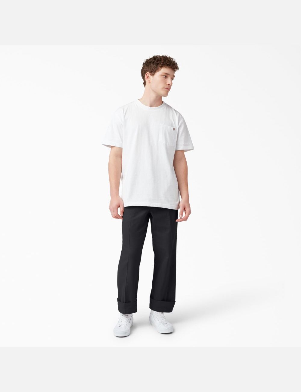 Pantalons Décontractés Dickies Chatom Plissé Noir | 961OIVPDH