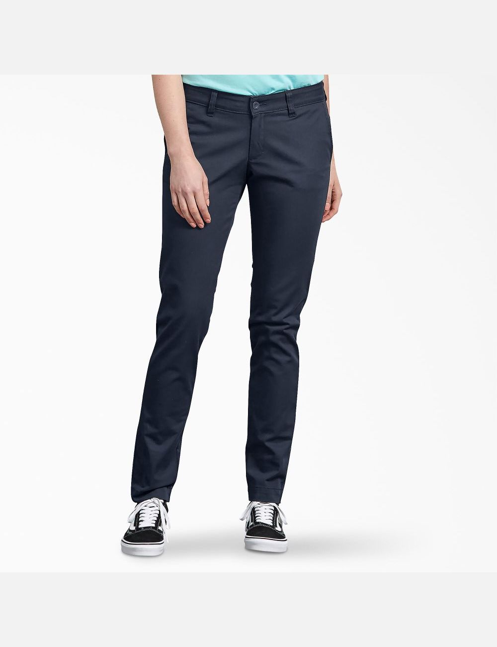 Pantalons Décontractés Dickies Mince Fit Pants Bleu Marine | 539IZUVME