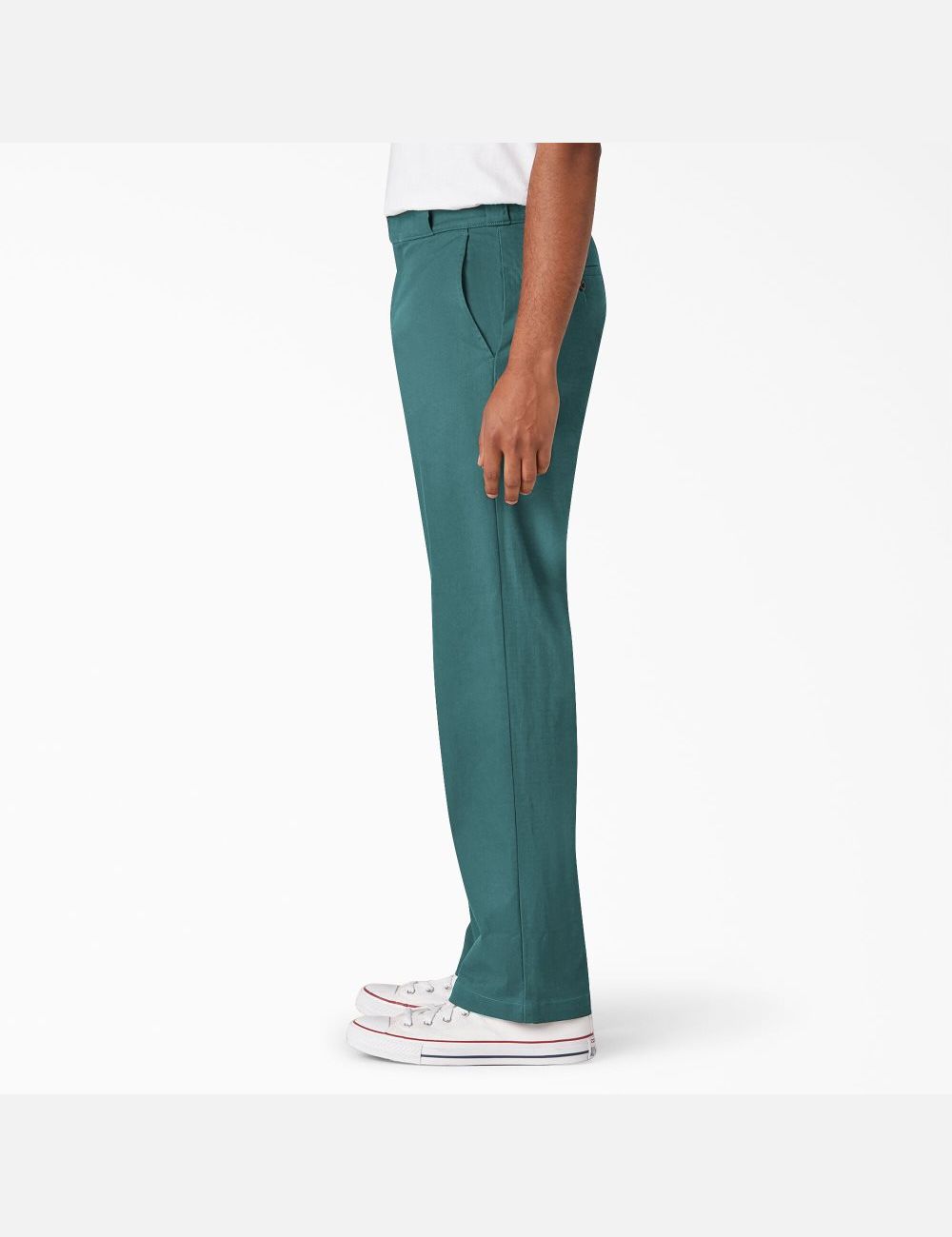 Pantalons Décontractés Dickies Regular Fit Twill & Ripstop Vert | 328OZQBNW