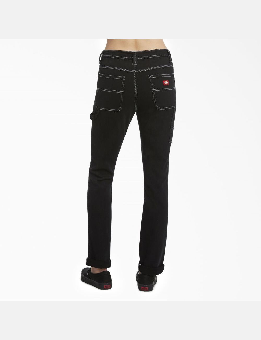 Pantalons Décontractés Dickies Slim Fit Carpenter Noir | 475TZCUBH