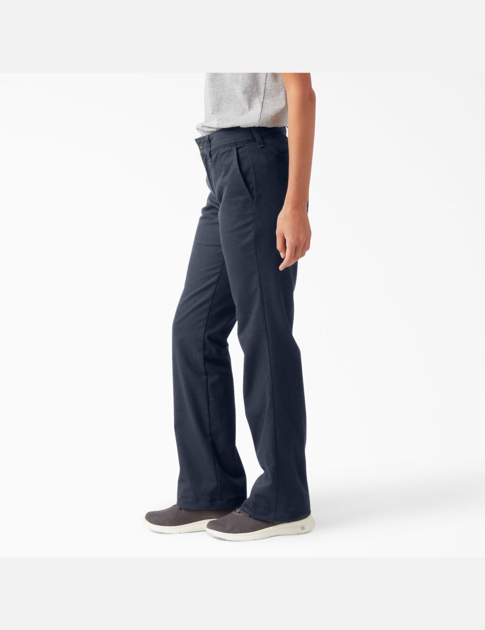 Pantalons Décontractés Dickies Slim Fit Bootcut Twill Bleu Marine | 846JIBMQL