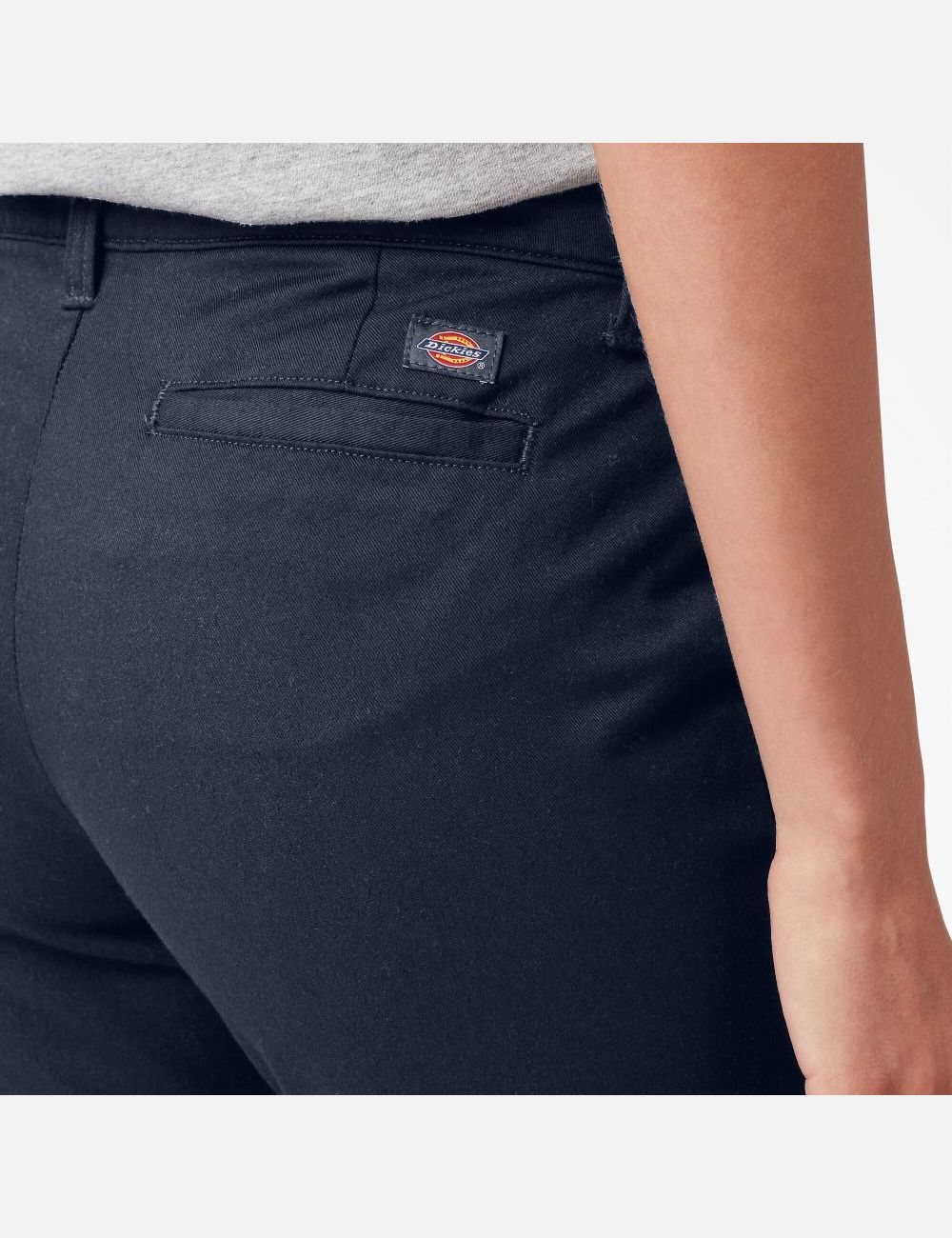 Pantalons Décontractés Dickies Slim Fit Bootcut Twill Bleu Marine | 846JIBMQL