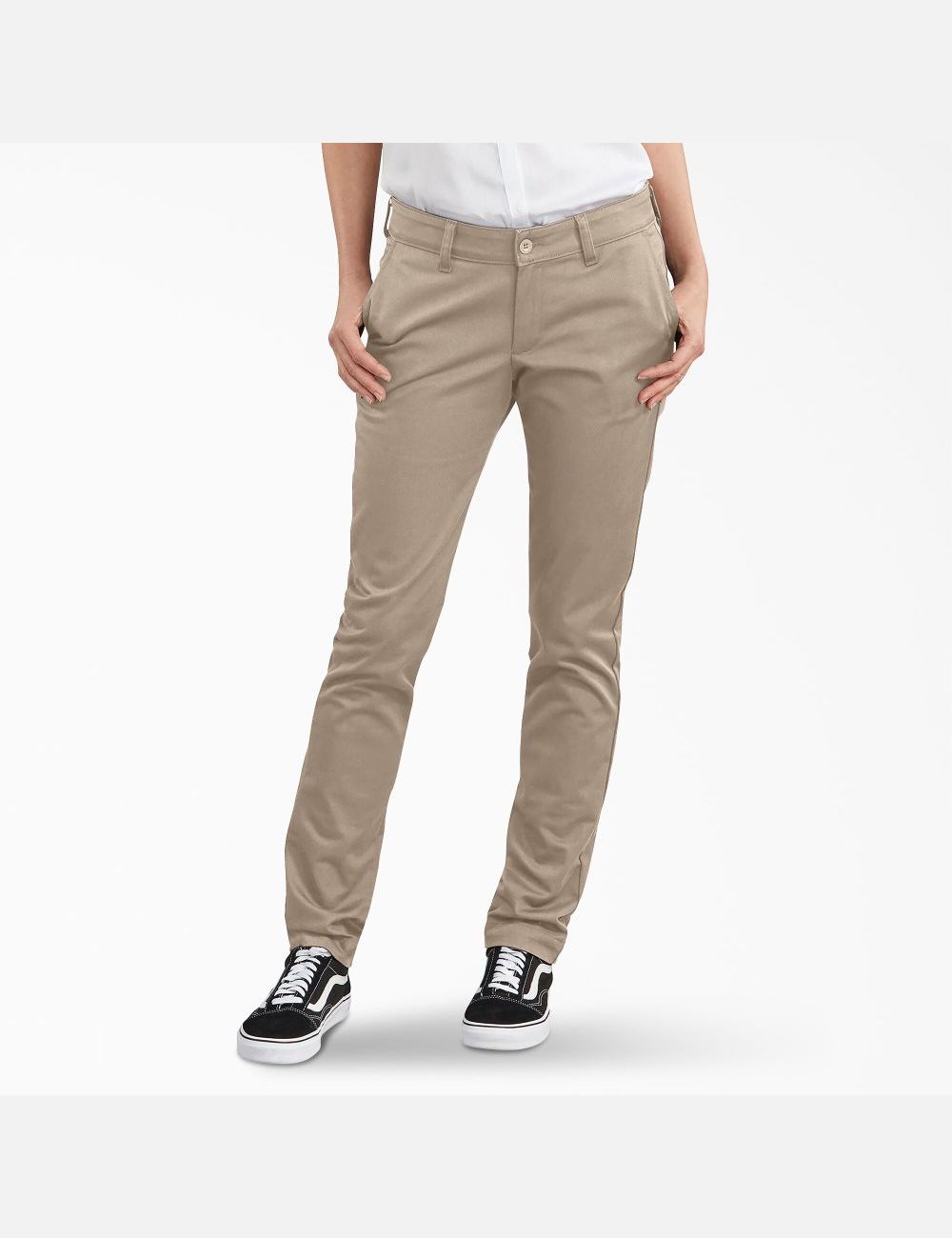 Pantalons Décontractés Dickies Stretch Twill Marron | 931DGVNKF