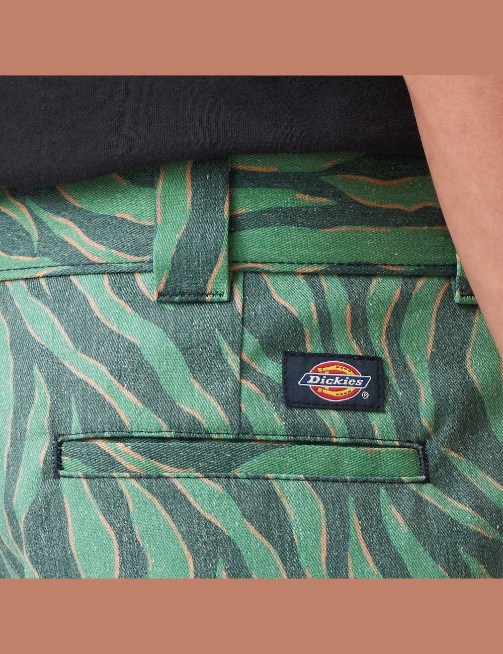 Pantalons Décontractés Dickies Tiger Print Vert | 253HVDWAJ