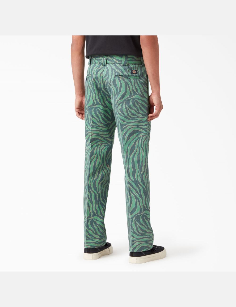 Pantalons Décontractés Dickies Tiger Print Vert | 253HVDWAJ