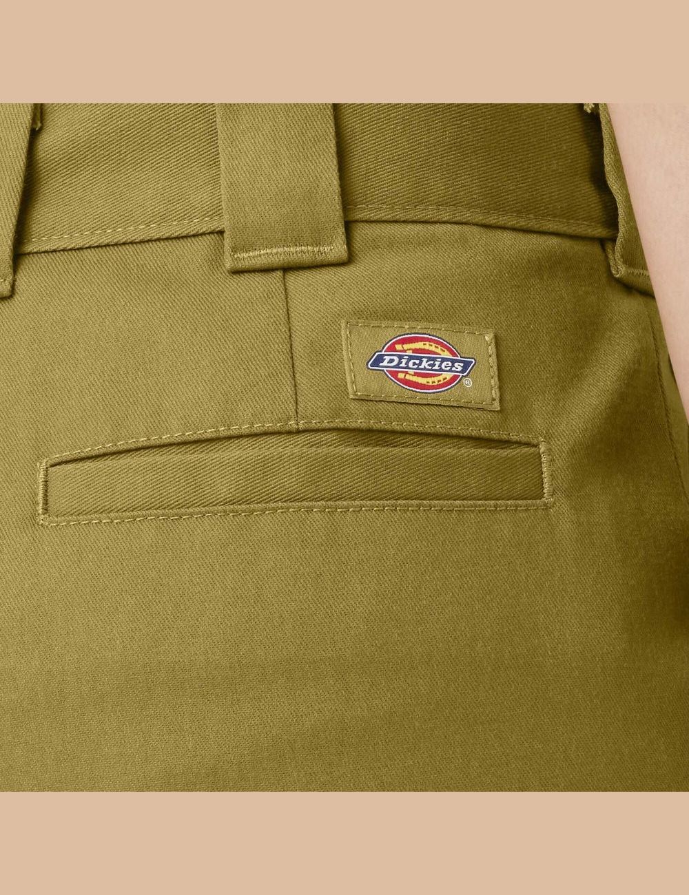 Pantalons Décontractés Dickies Twill Cropped Vert | 201FJSPIY