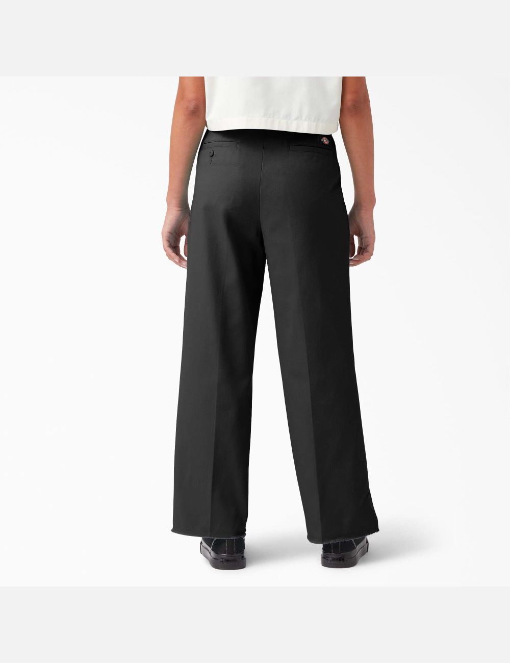 Pantalons Décontractés Dickies Twill Cropped Noir | 624UJRQEK