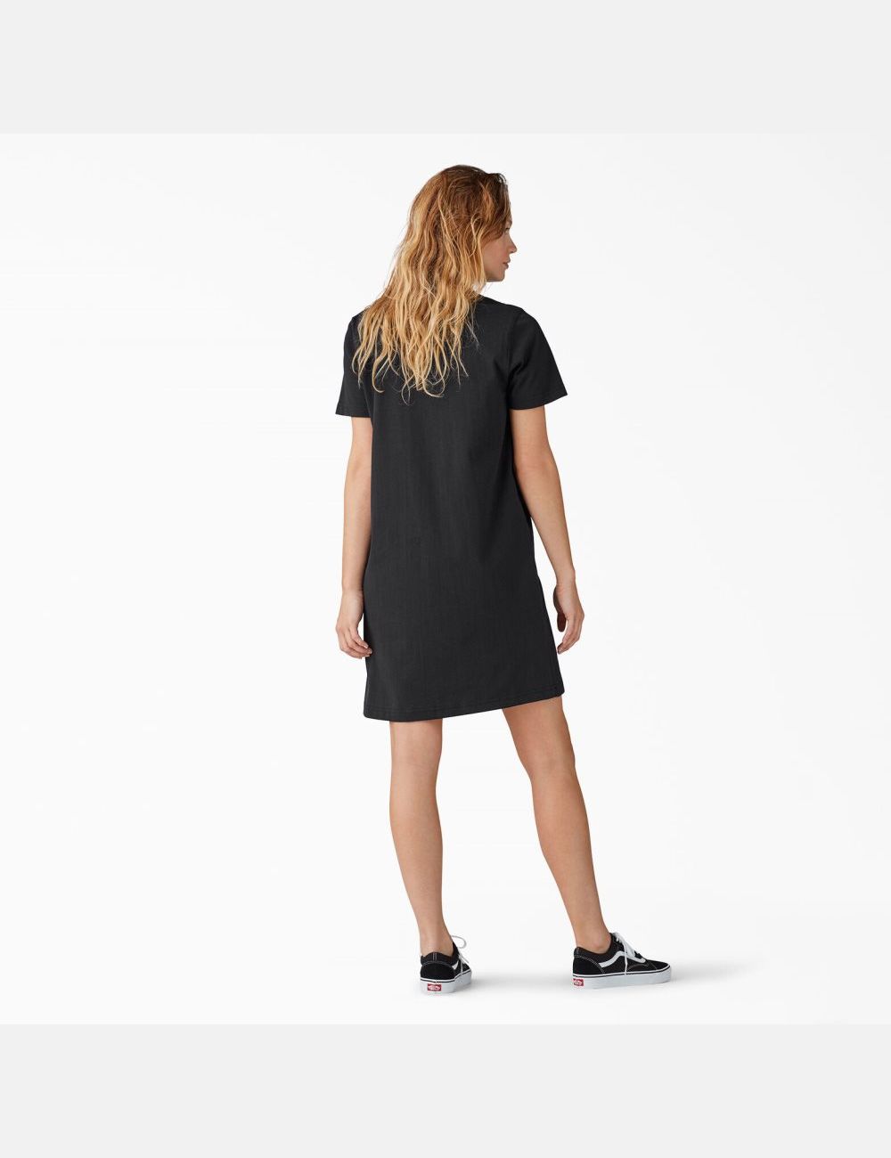 Peignoir Dickies Heavyweight Noir | 214NBCVYG