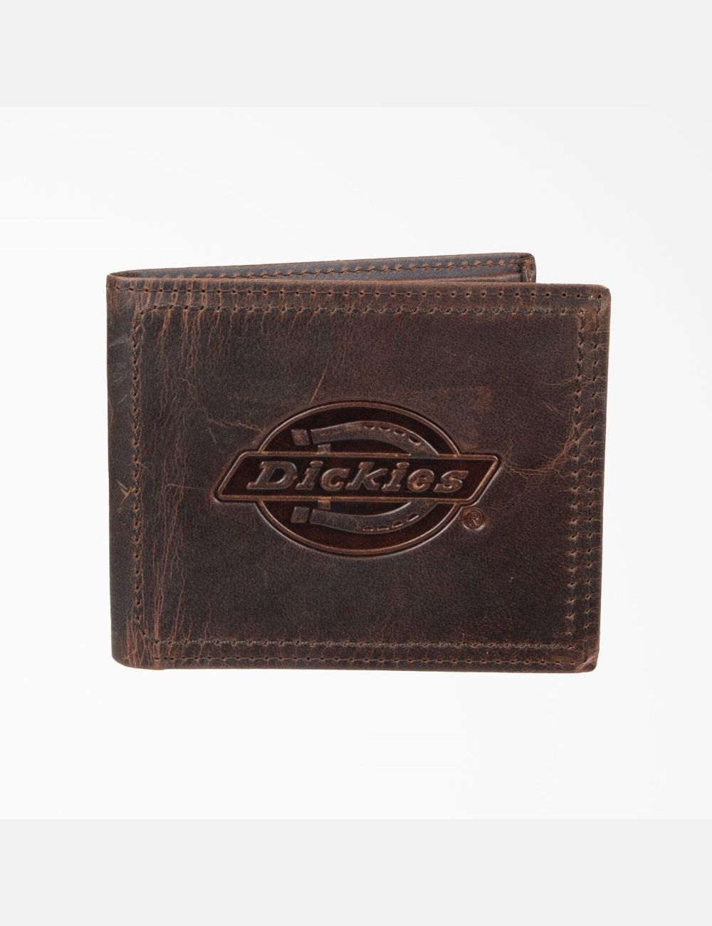 Portefeuilles Dickies Cuir Slimfold Marron | 367XTGDZY