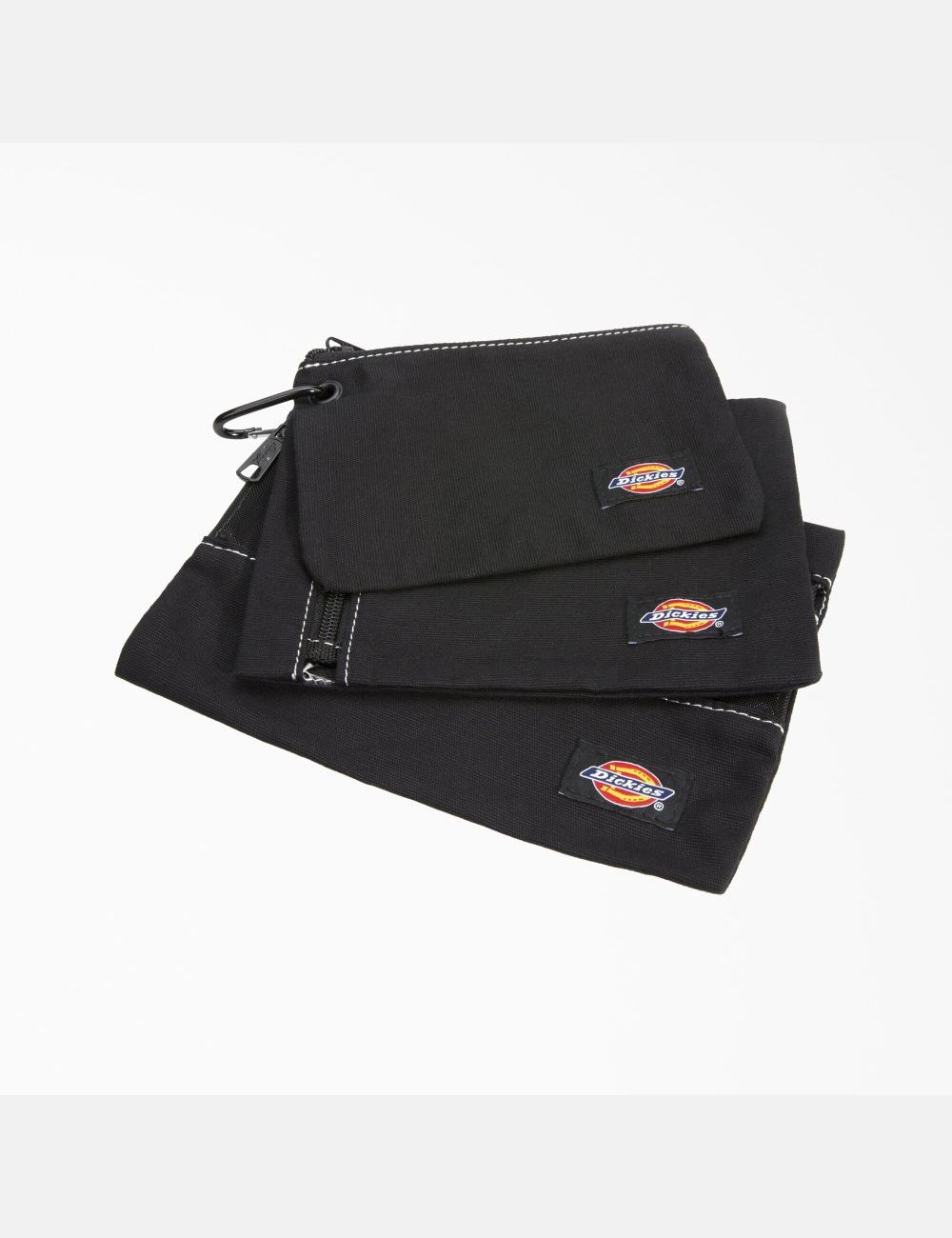 Sacs À Outils Dickies 3-Piece Travail Pouch Set Noir | 748TNOFLA