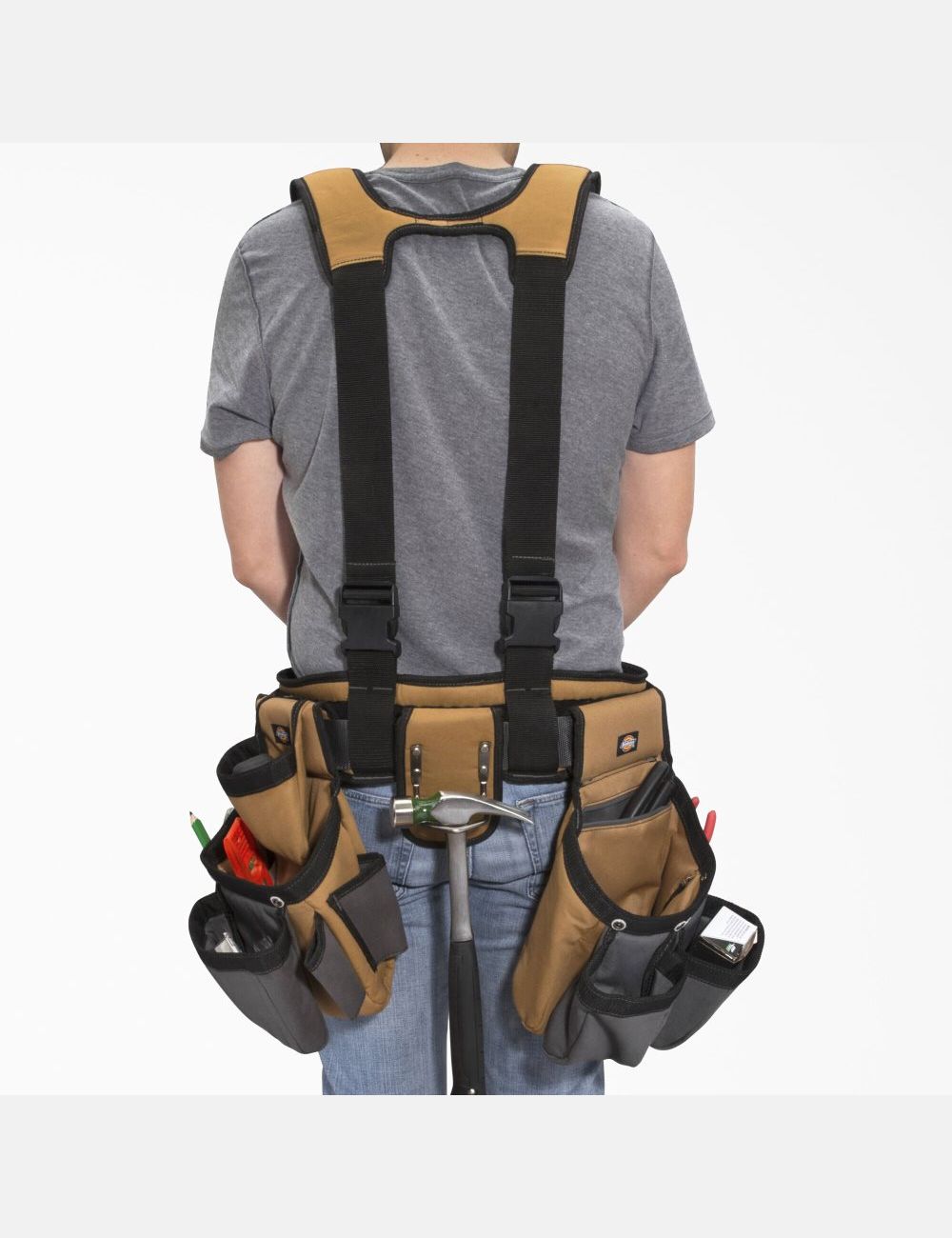 Sacs À Outils Dickies 4-Piece Carpenter's Rig Marron | 369USKYJN