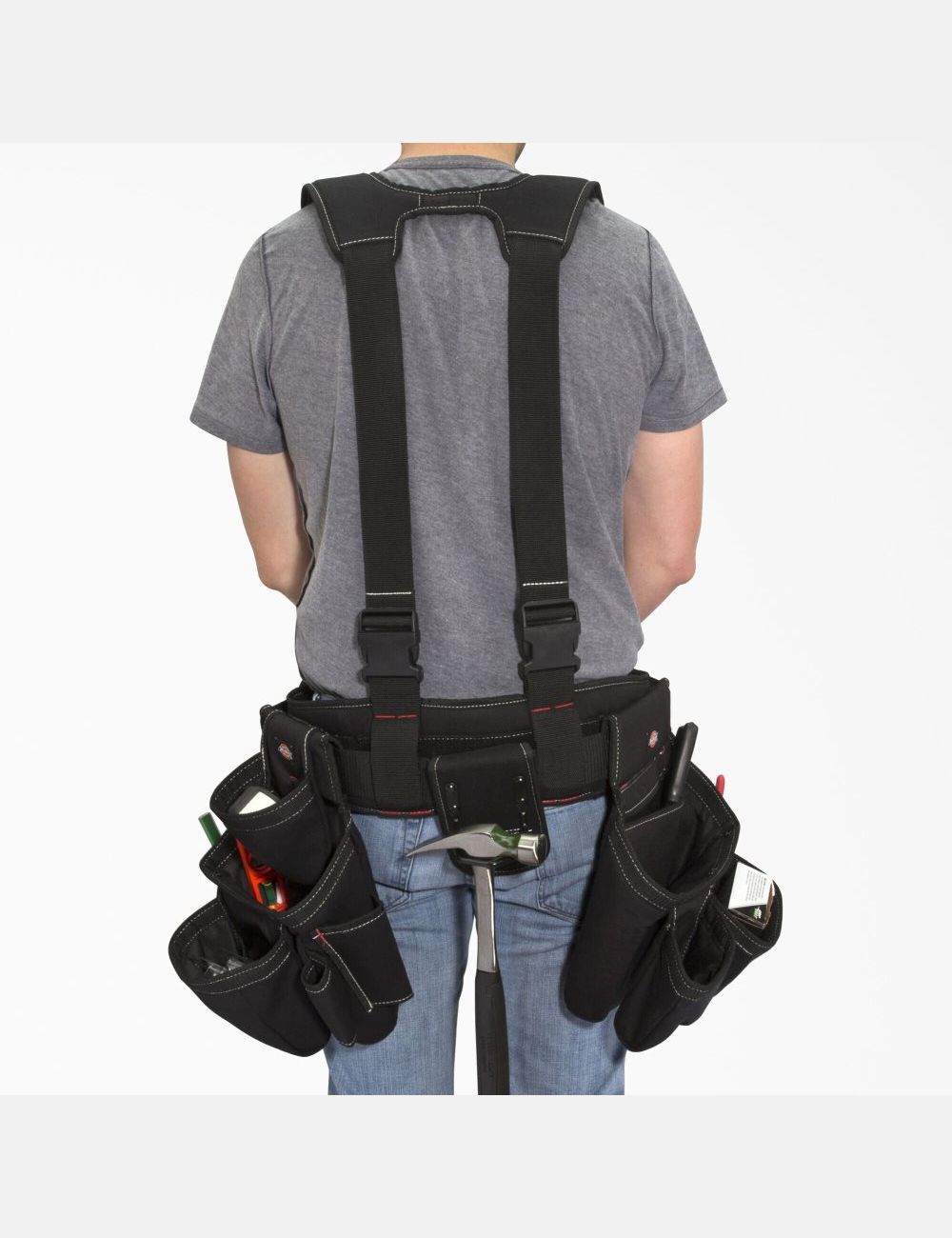 Sacs À Outils Dickies 4-Piece Carpenter's Rig Noir | 932BYJCVL