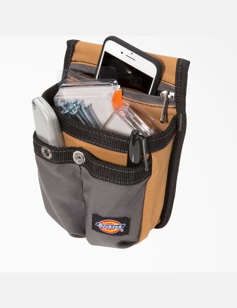 Sacs À Outils Dickies Pouch with Zip Pocket Marron | 250XATQJZ