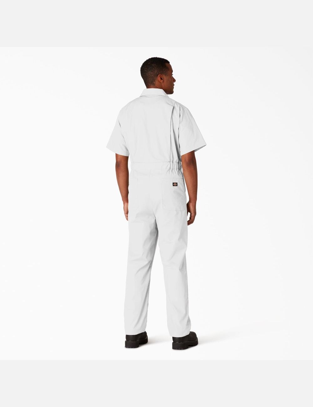 Salopettes Dickies Corta Sleeve Blanche | 268DBLHPS