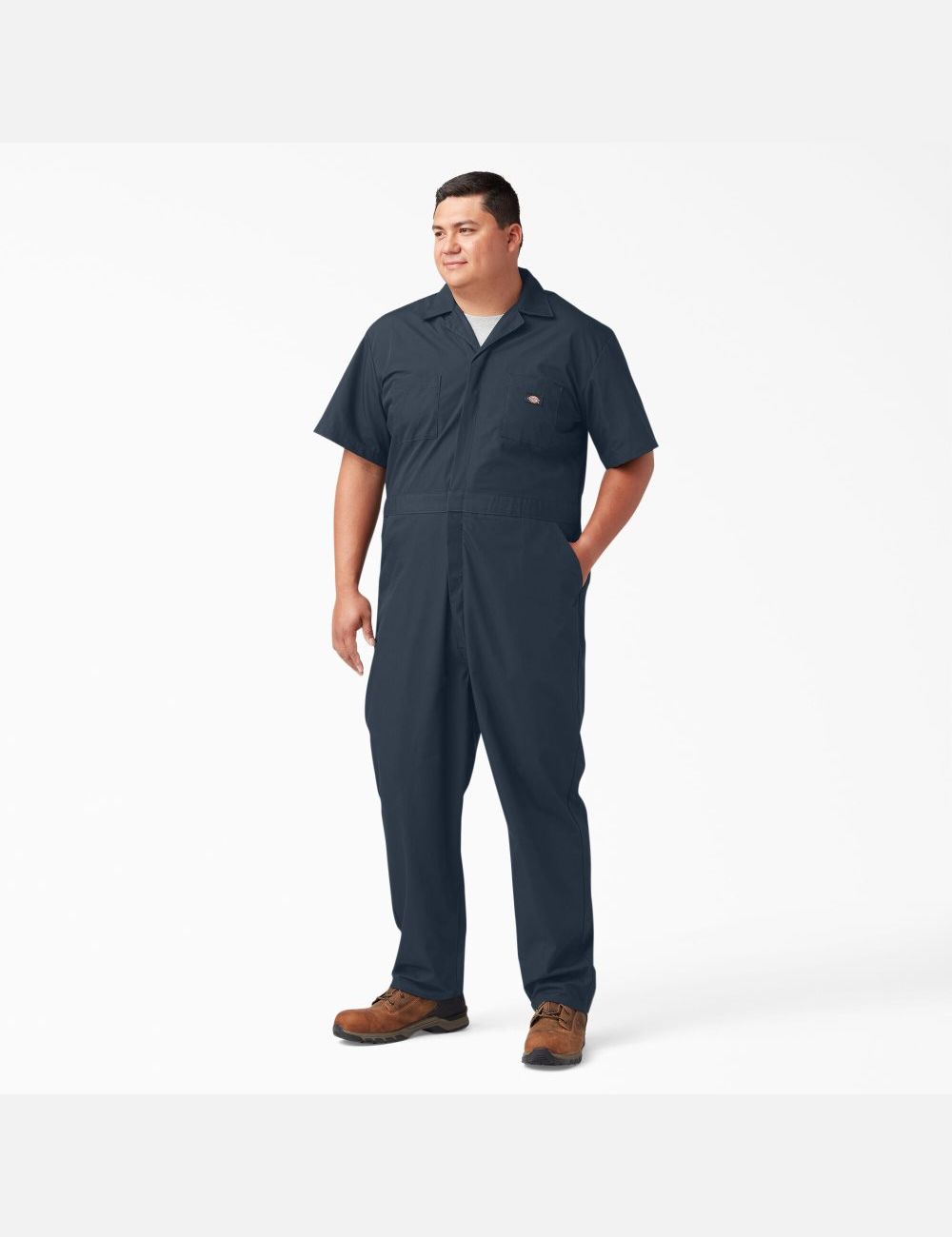 Salopettes Dickies Corta Sleeve Bleu Marine | 241QJZEKN