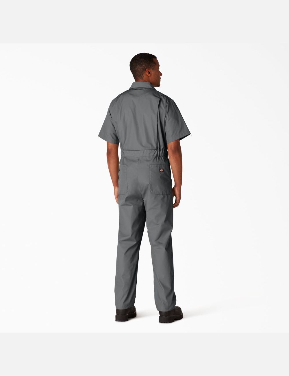 Salopettes Dickies Corta Sleeve Grise | 254LSIYCG