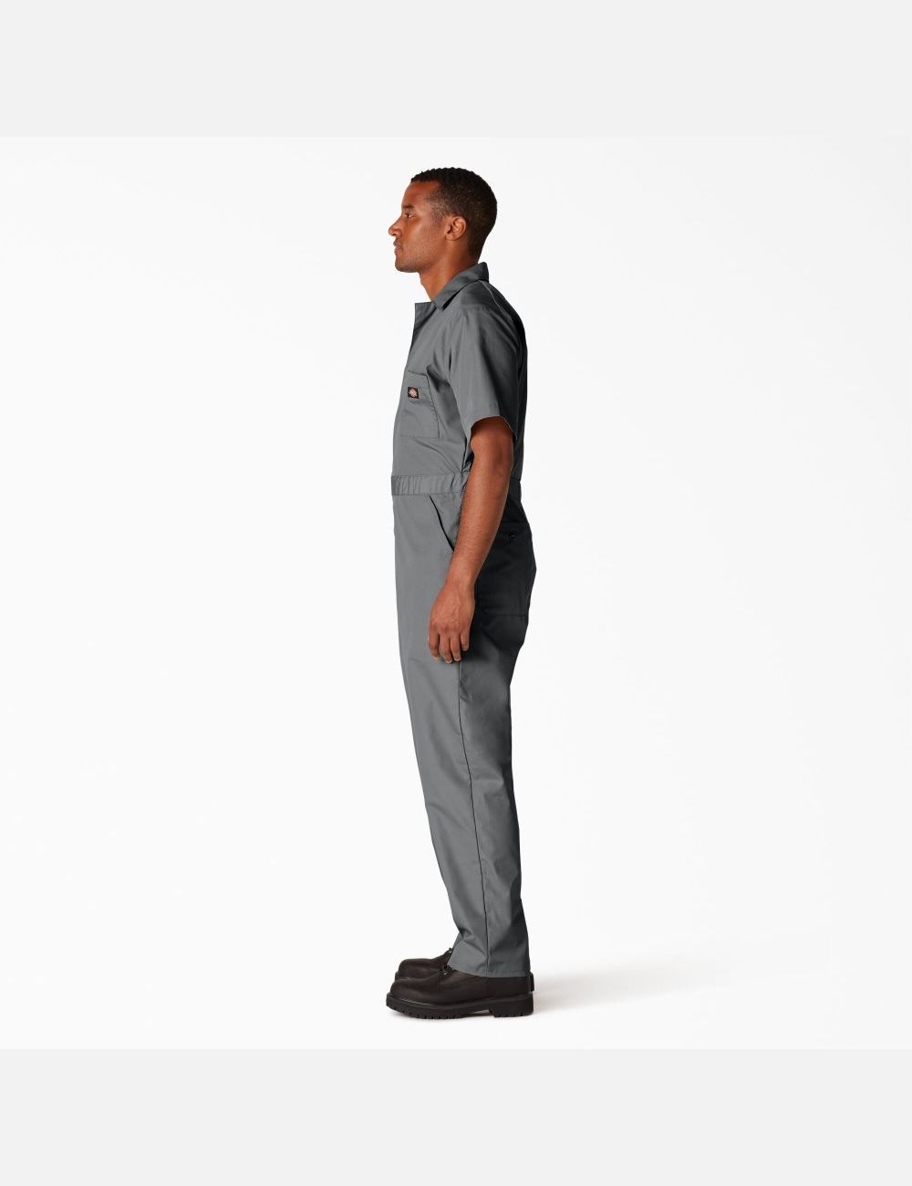 Salopettes Dickies Corta Sleeve Grise | 254LSIYCG