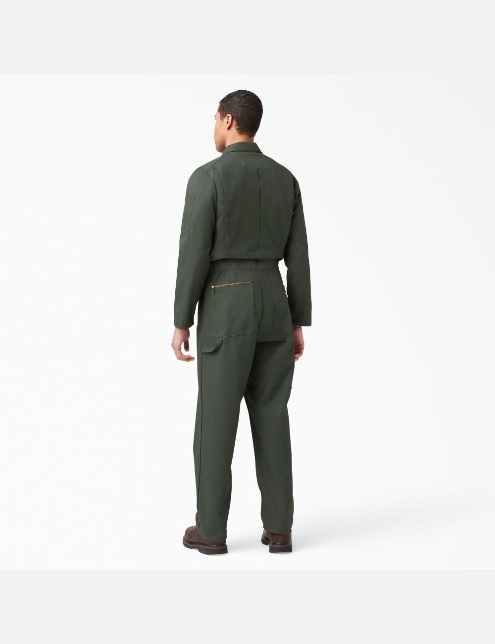 Salopettes Dickies Deluxe Blended Long Sleeve Vert Olive Vert | 827KWFRSC