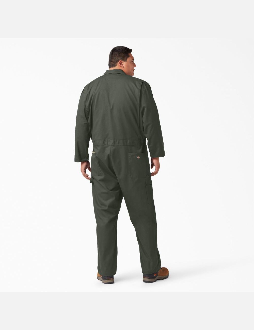 Salopettes Dickies Deluxe Blended Long Sleeve Vert Olive Vert | 827KWFRSC